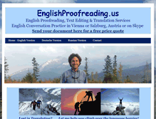 Tablet Screenshot of englishproofreading.us